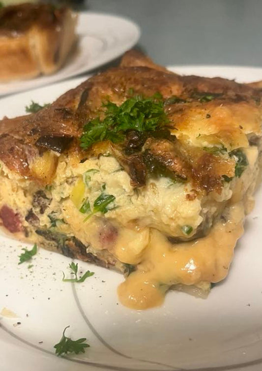 (Vegetarian Quiche)