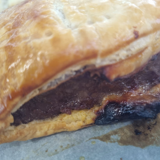 (Beef Cheese Sausage roll)